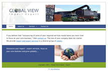 Global View Import Export screenshot