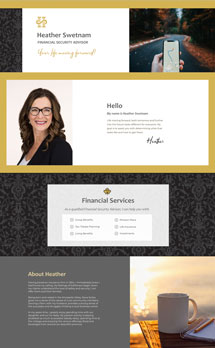 Heather Swetnam, Financial Security Advisor