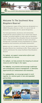 Southwest Nova Biosphere Reserve - Mobile View