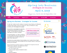 Spring into Business : Women in Business Expo - Screen Shot
